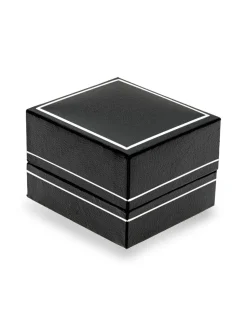 9 Carat Gold 4mm Two Tone Diamond Cut Wedding Band