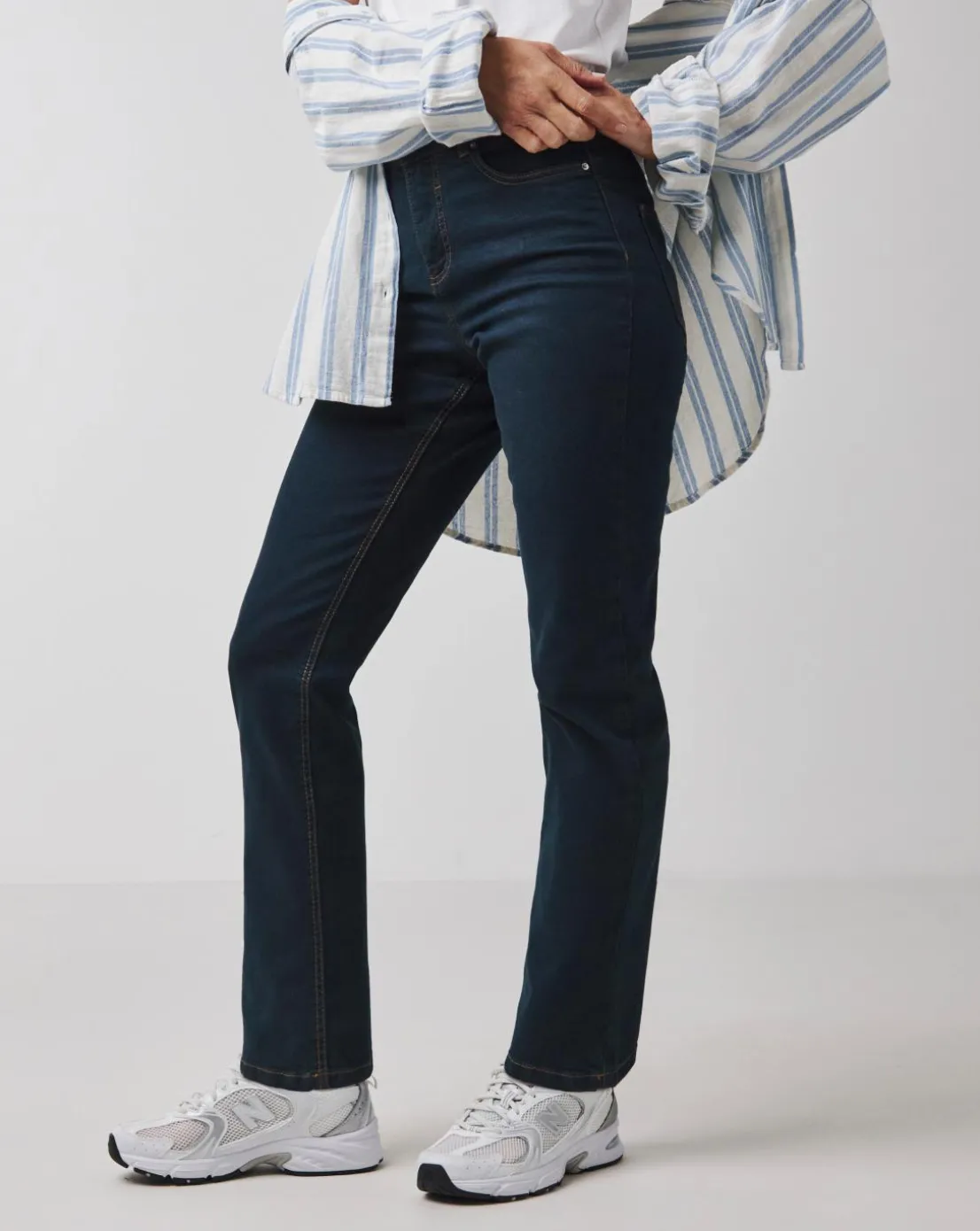 24/7 Indigo Straight Leg Jeans