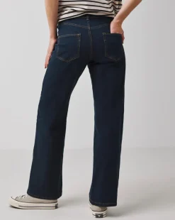 24/7 Indigo Wide Leg Jeans