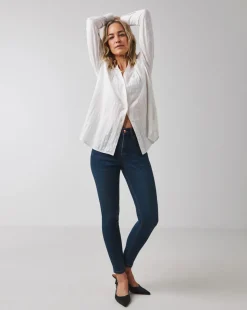 24/7 Mid Blue Skinny Jeans