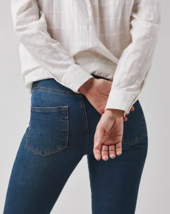 24/7 Mid Blue Skinny Jeans