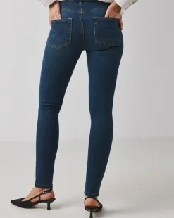 24/7 Mid Blue Skinny Jeans