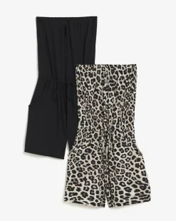 2 Pack Bandeau Playsuits