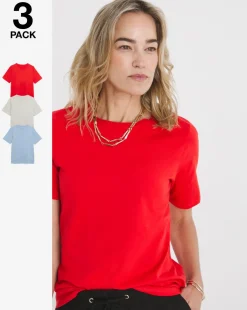 3 Pack Crew Neck T-Shirts