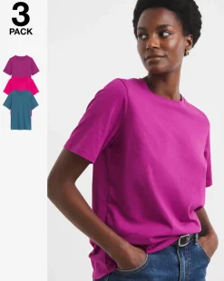 3 Pack Crew Neck T-Shirts