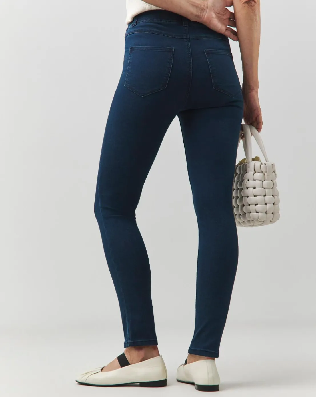 2 Pack Indigo/Black Slim Leg Jeggings