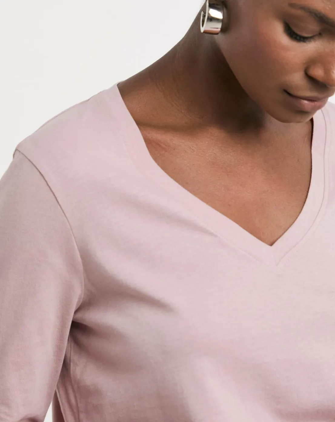 3 Pack Long Sleeve V Neck Tops