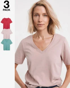 3 Pack The V Neck T-Shirts
