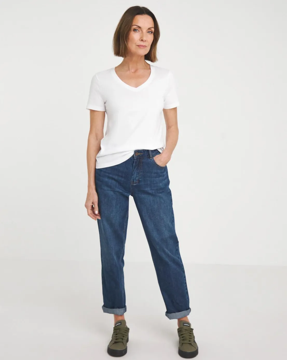 2 Pack V Neck Short Sleeve T-Shirt