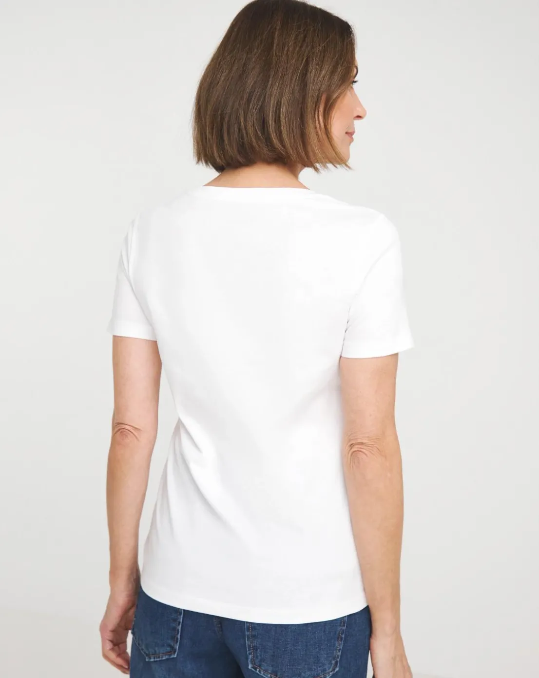 2 Pack V Neck Short Sleeve T-Shirt