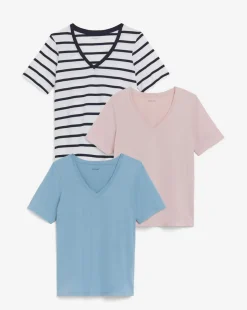 3 Pack V Neck T-shirt
