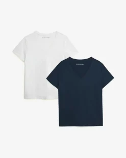 2 Pack V Neck T-Shirts