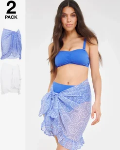2 Pack Value Beach Sarongs