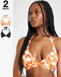 2 Pack Value Bikini Tops