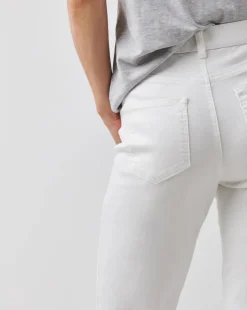 24/7 White Slim Leg Jeans