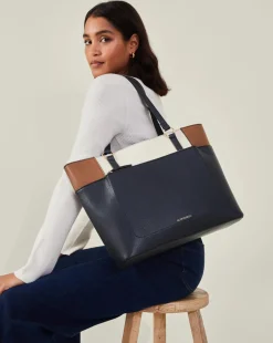 Accessorize Claire Colourblock Tote