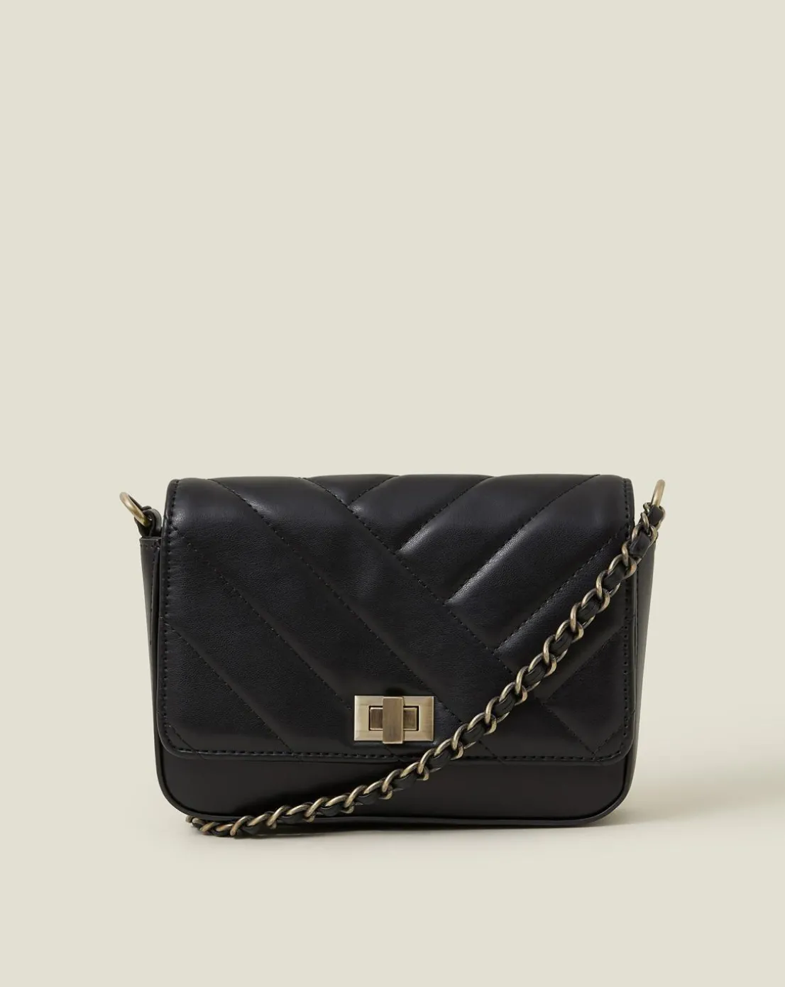 Accessorize Chain Strap Cross-Body Bag