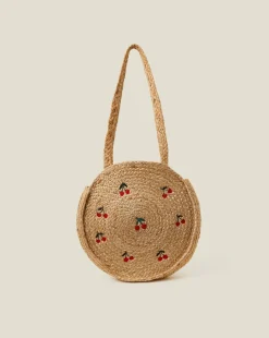 Accessorize Cherry Circle Jute Should