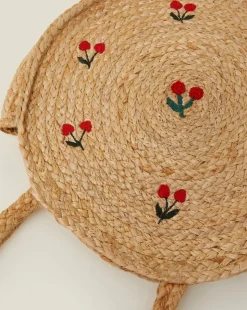 Accessorize Cherry Circle Jute Should