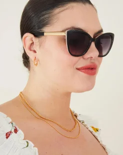 Accessorize Classic Cateye Sunglasses