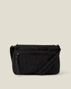 Accessorize Floral Quilted Camera Bag