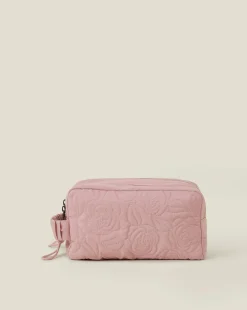 Accessorize Floral Quilted Make Up Bag