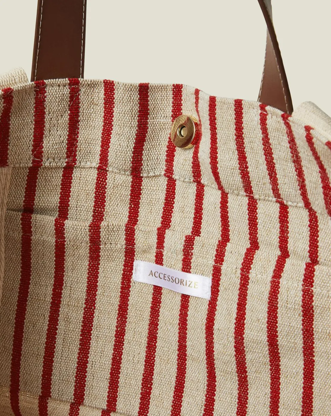 Accessorize Large Stripe Tote