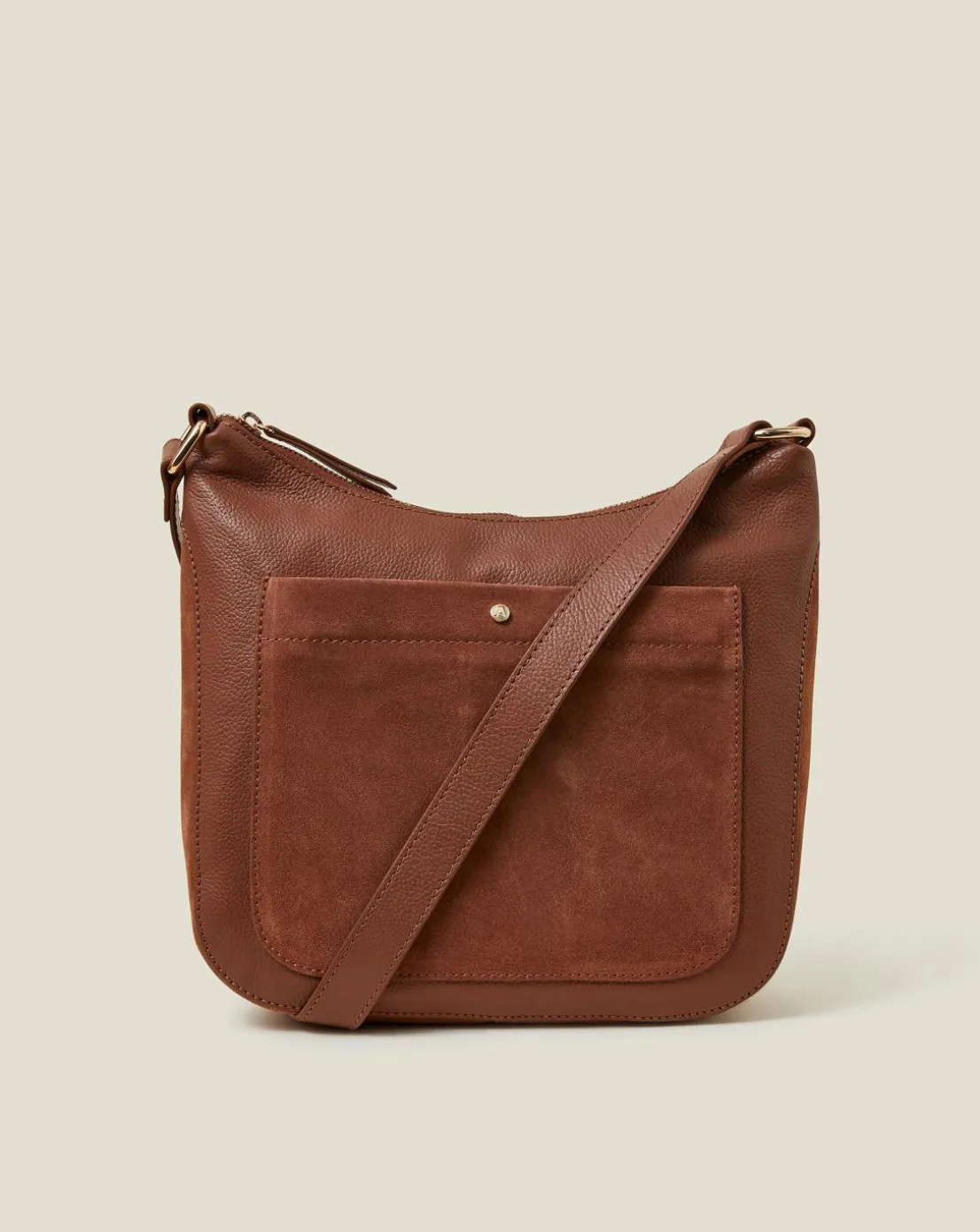 Accessorize Leather Messenger
