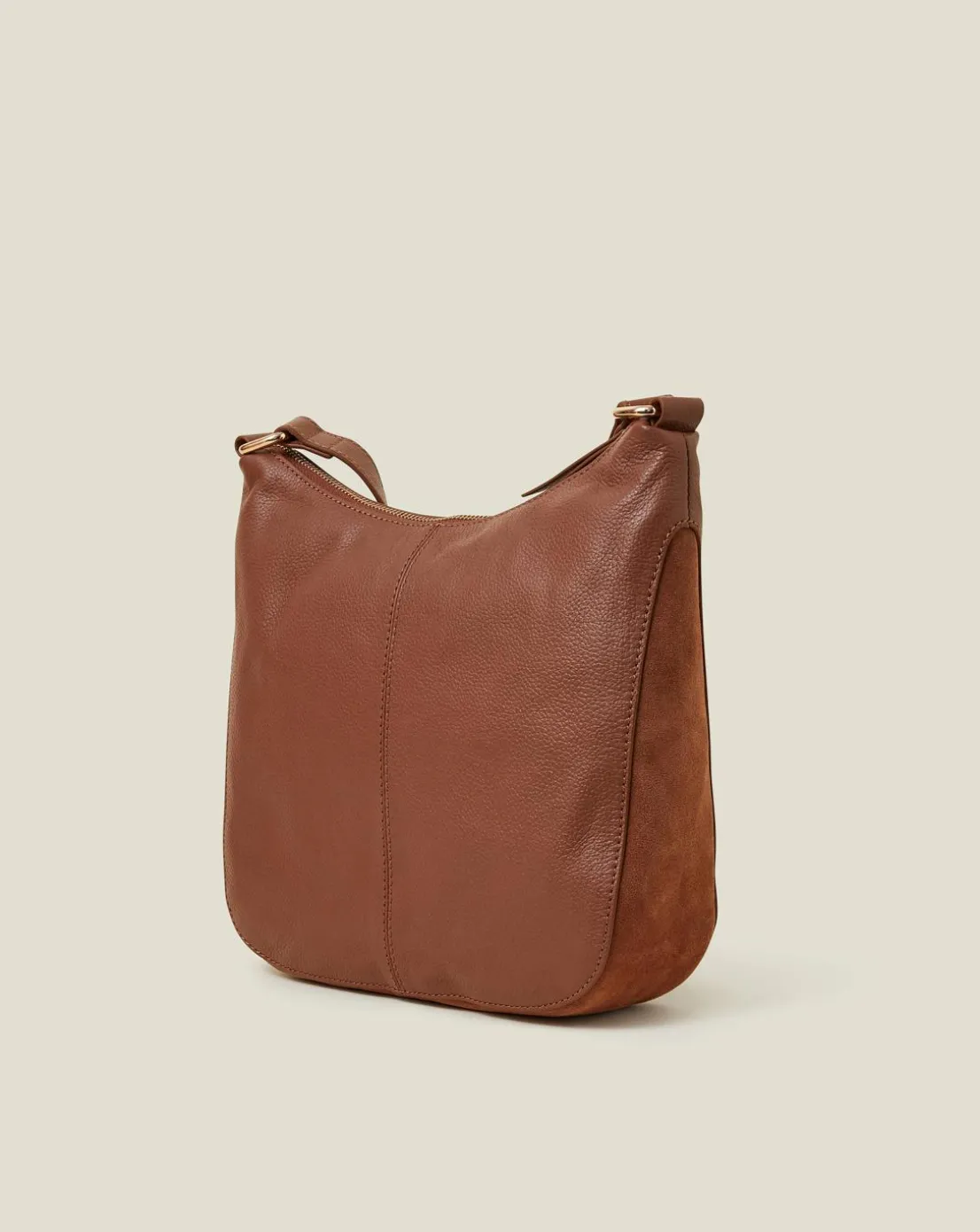 Accessorize Leather Messenger