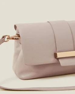 Accessorize Leather Metal Bar X Body