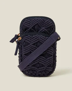 Accessorize Macrame Phone Bag