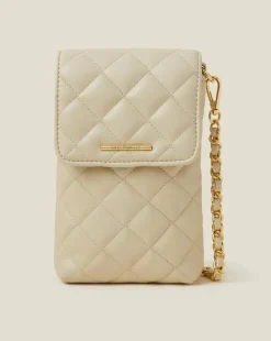Accessorize Quilted Cross-Body Phone Bag