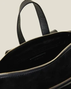 Accessorize Suede Leather Backpack