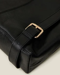 Accessorize Suede Leather Backpack