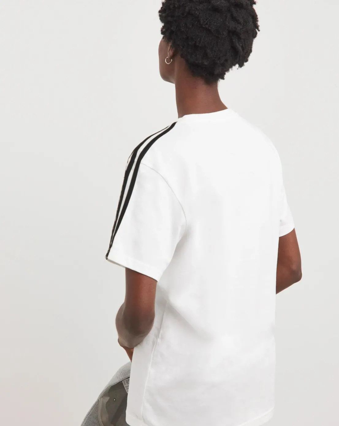 adidas 3 Stripes Boyfriend T-Shirt