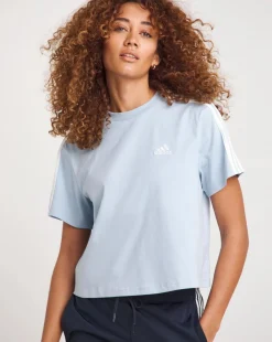 adidas 3 Stripes Crop Top