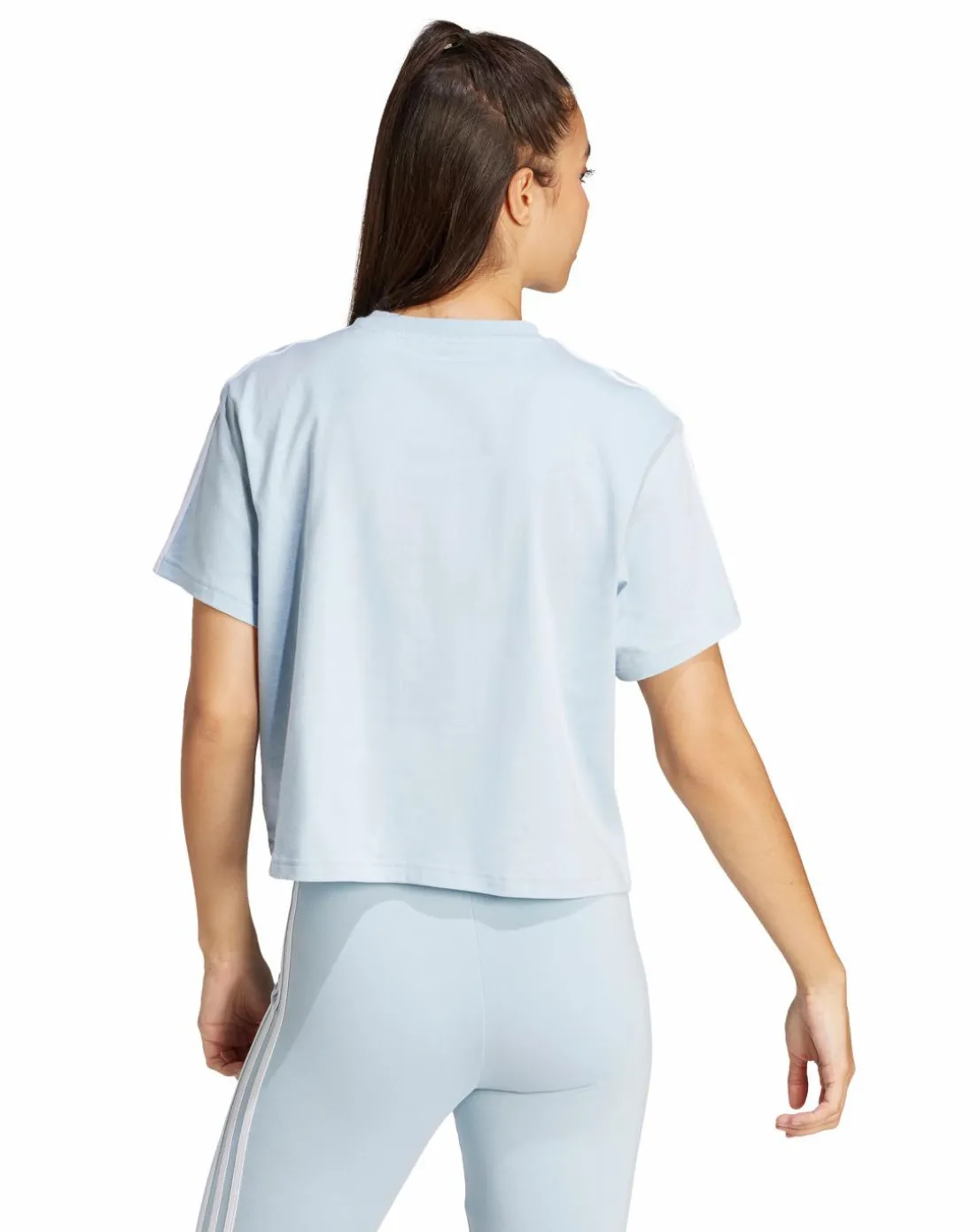adidas 3 Stripes Crop Top