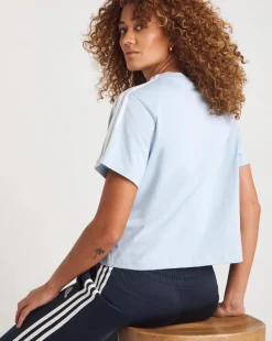 adidas 3 Stripes Crop Top
