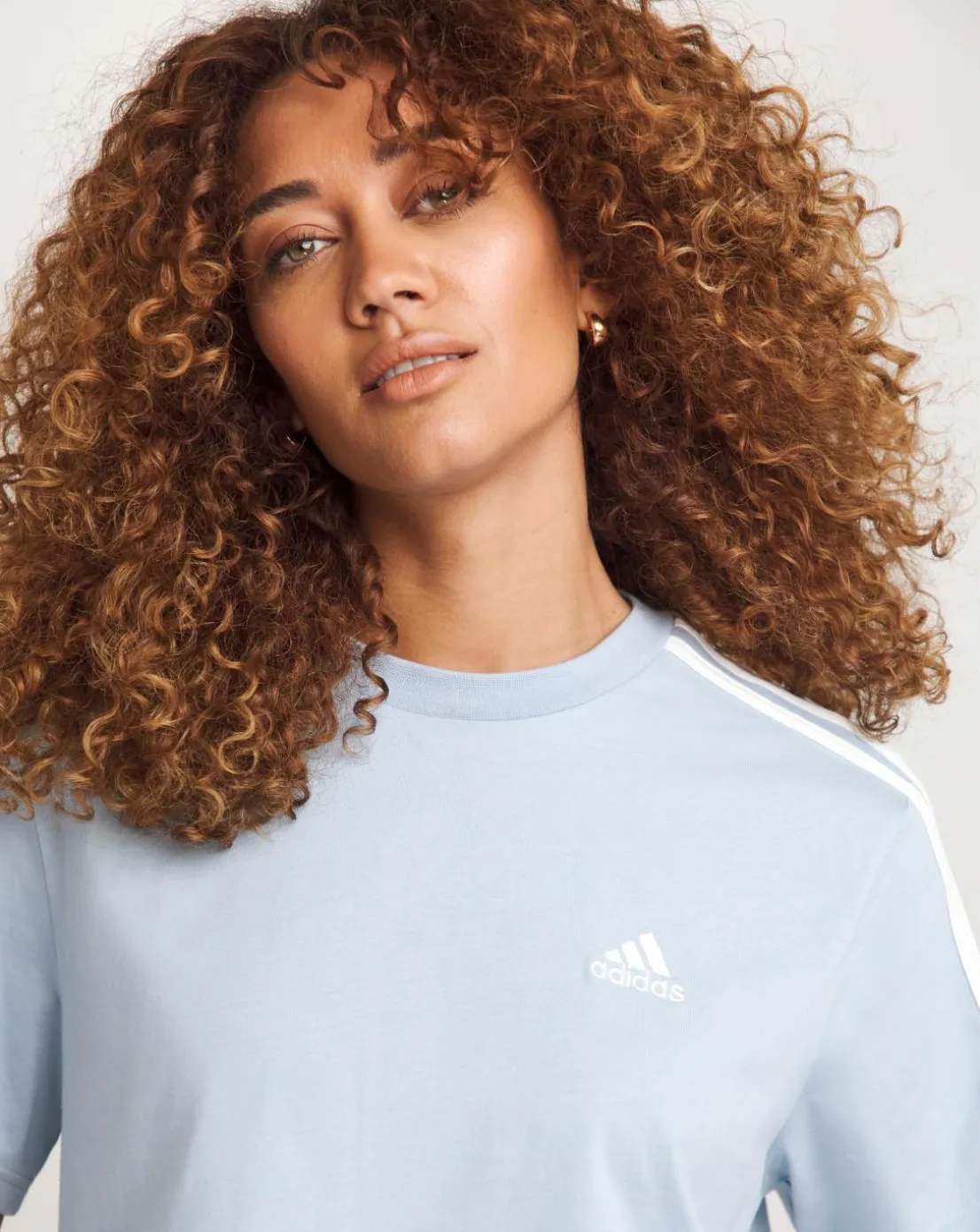 adidas 3 Stripes Crop Top