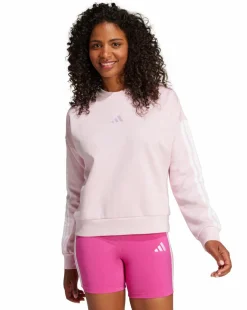 adidas 3 Stripes Fleece Sweatshirt