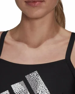 adidas Big Logo Swimsuit