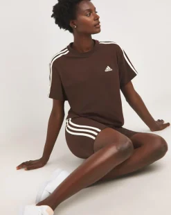 adidas Essentials 3 Stripes Crop Top