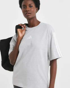 adidas Essentials 3 Stripes Boyfriend T-Shirt