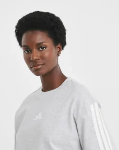 adidas Essentials 3 Stripes Boyfriend T-Shirt