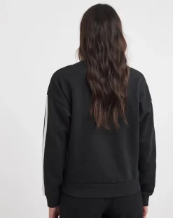 adidas Essentials 3 Stripes Fleece Sweatshirt