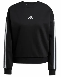adidas Essentials 3 Stripes Fleece Sweatshirt