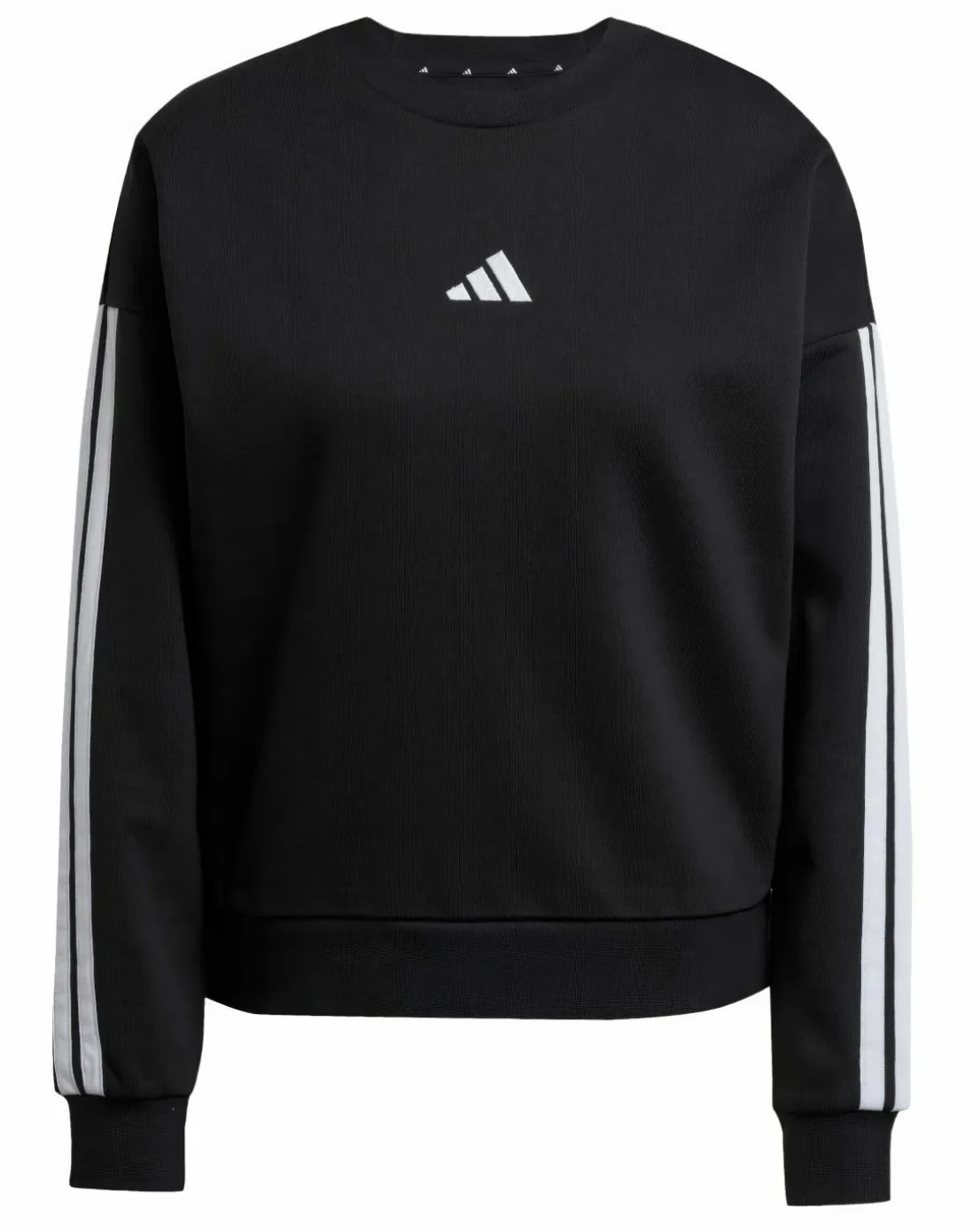 adidas Essentials 3 Stripes Fleece Sweatshirt