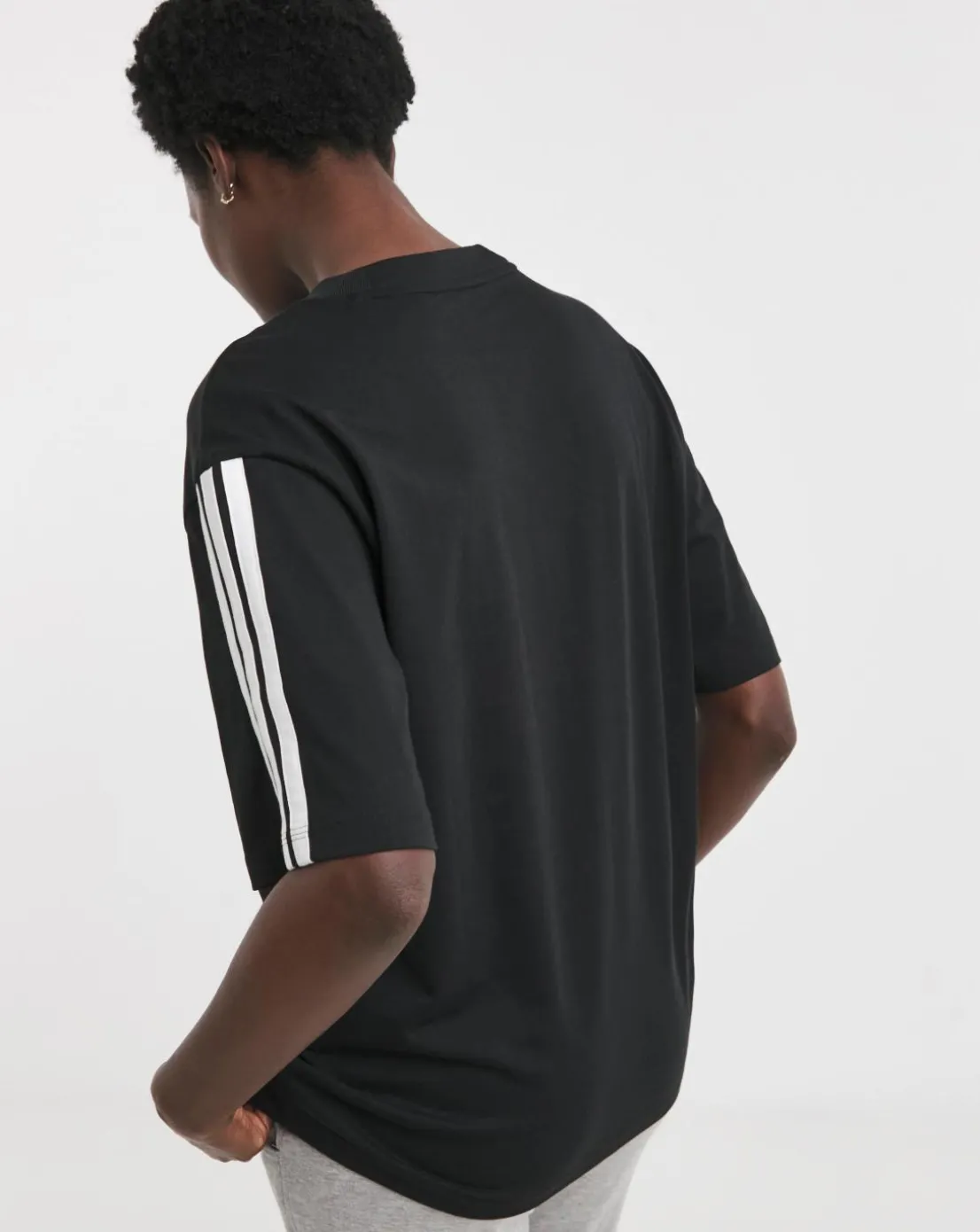 adidas Essentials 3 Stripes Boyfriend T-Shirt