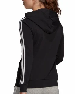 adidas Essentials French Terry 3 Stripes Full Zip Hoodie