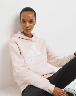 adidas Essentials Logo Boyfriend Fleece Hoodie
